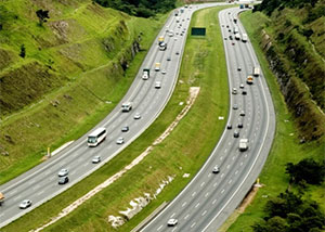 Rodovia dos Bandeirantes em Caieiras